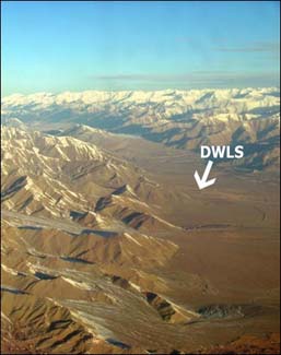 The school is located on the outskirts of the village of Shey, 15km along the Indus valley from Leh.