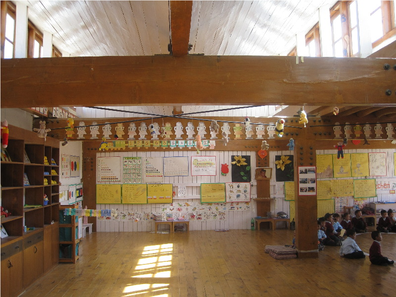 Nursery classroom with butterfly roof|Nursery classroom with butterfly roof
